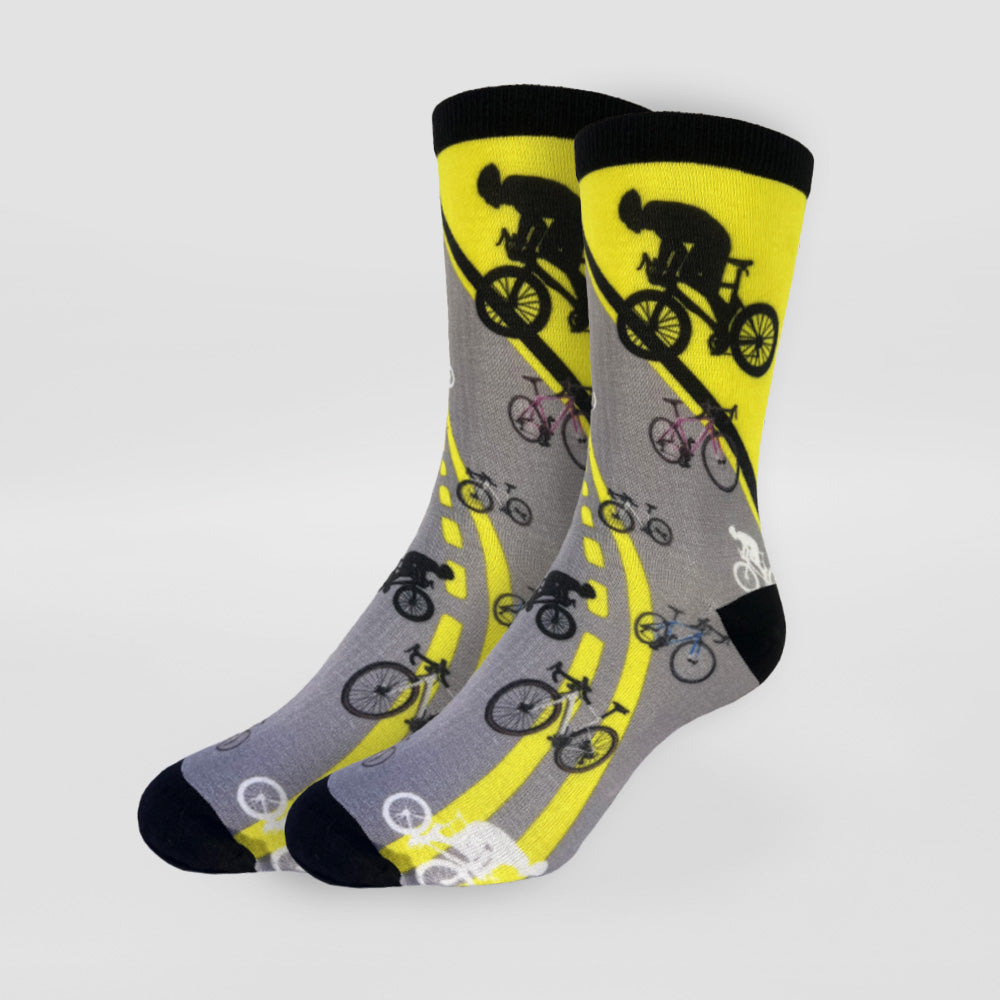 Printed Socks - Cyclist