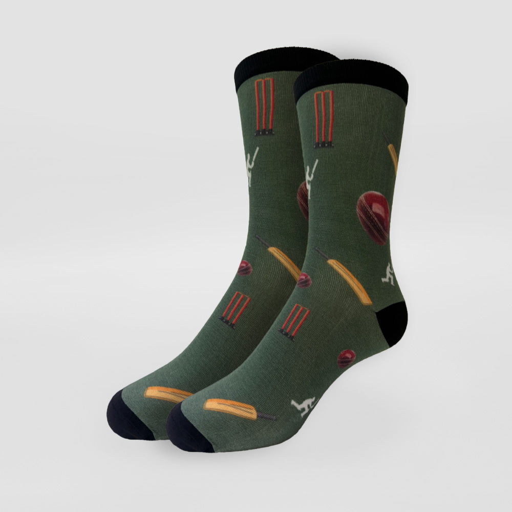 Printed Socks - Cricket