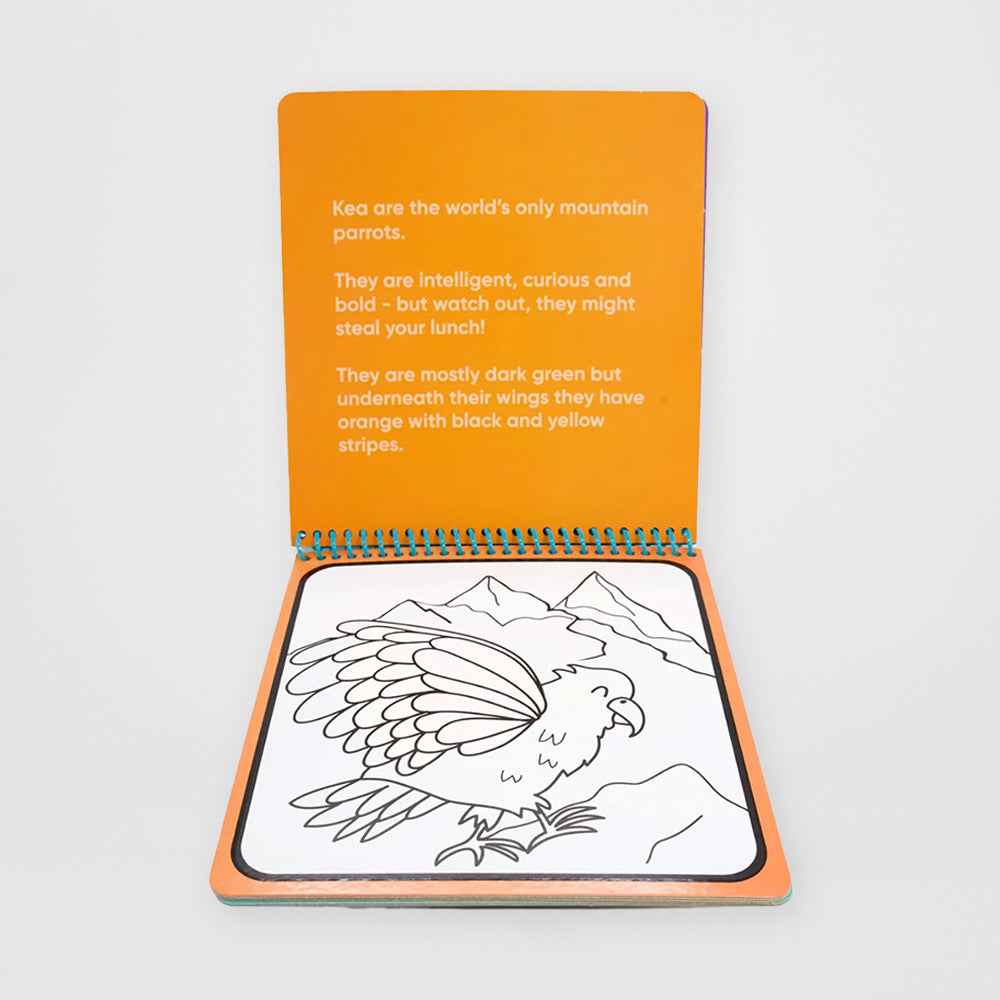 Kiwiana Magic Colouring Pad