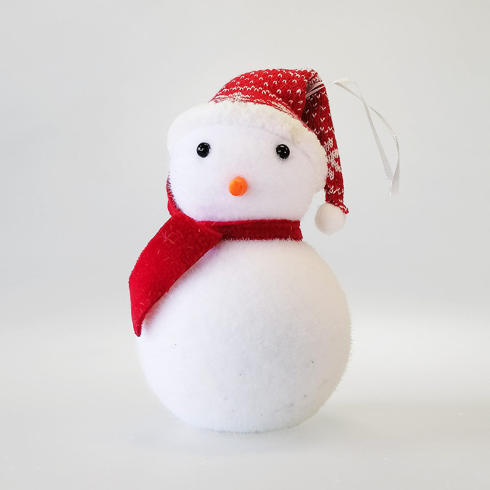 Xmas Snowman With Scarf