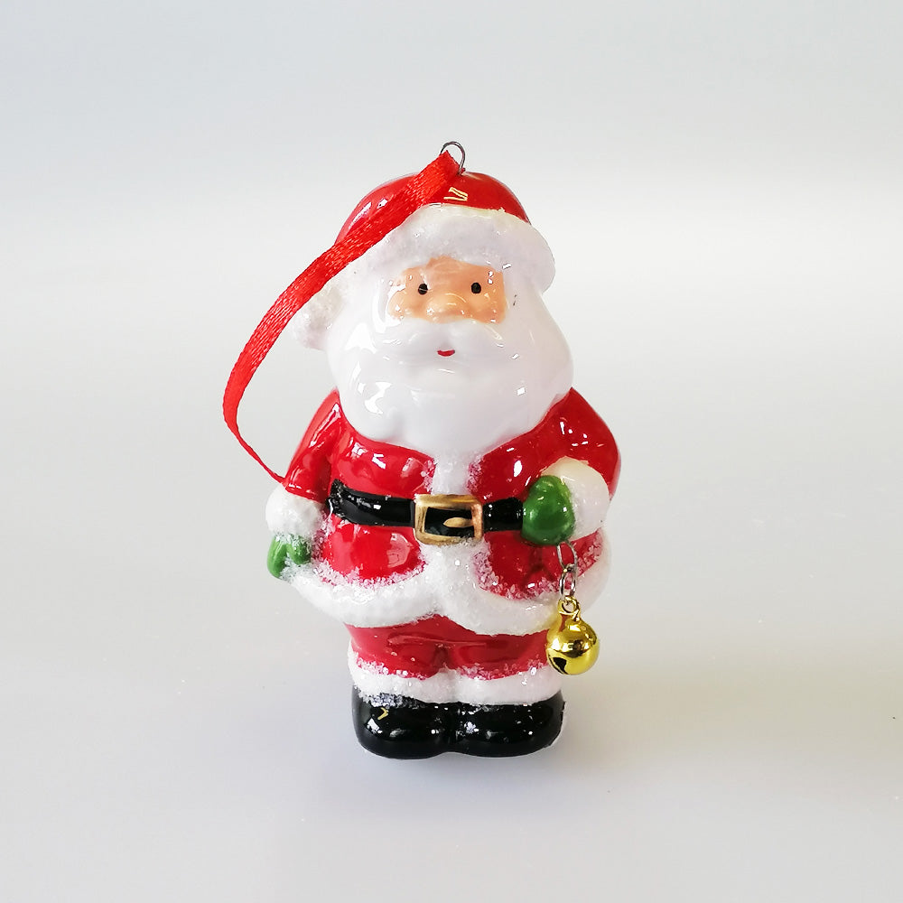 Ceramic Santa Bauble