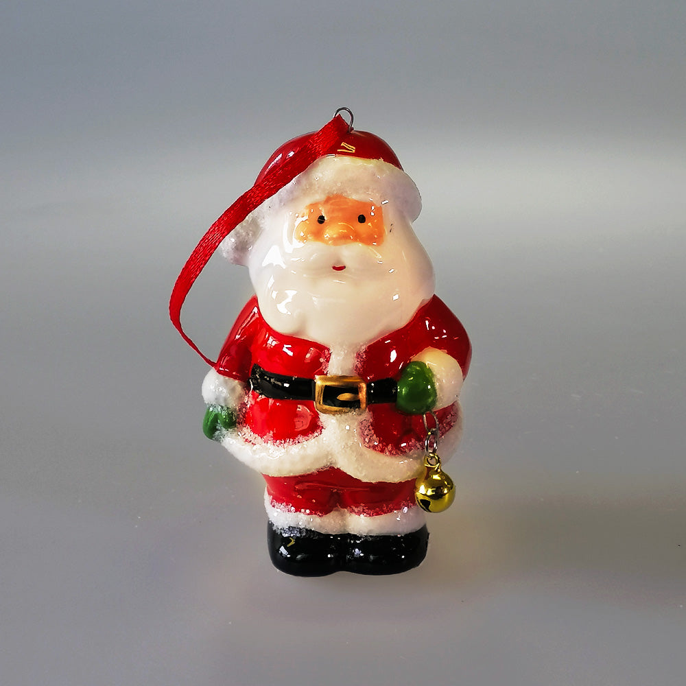 Ceramic Santa Bauble