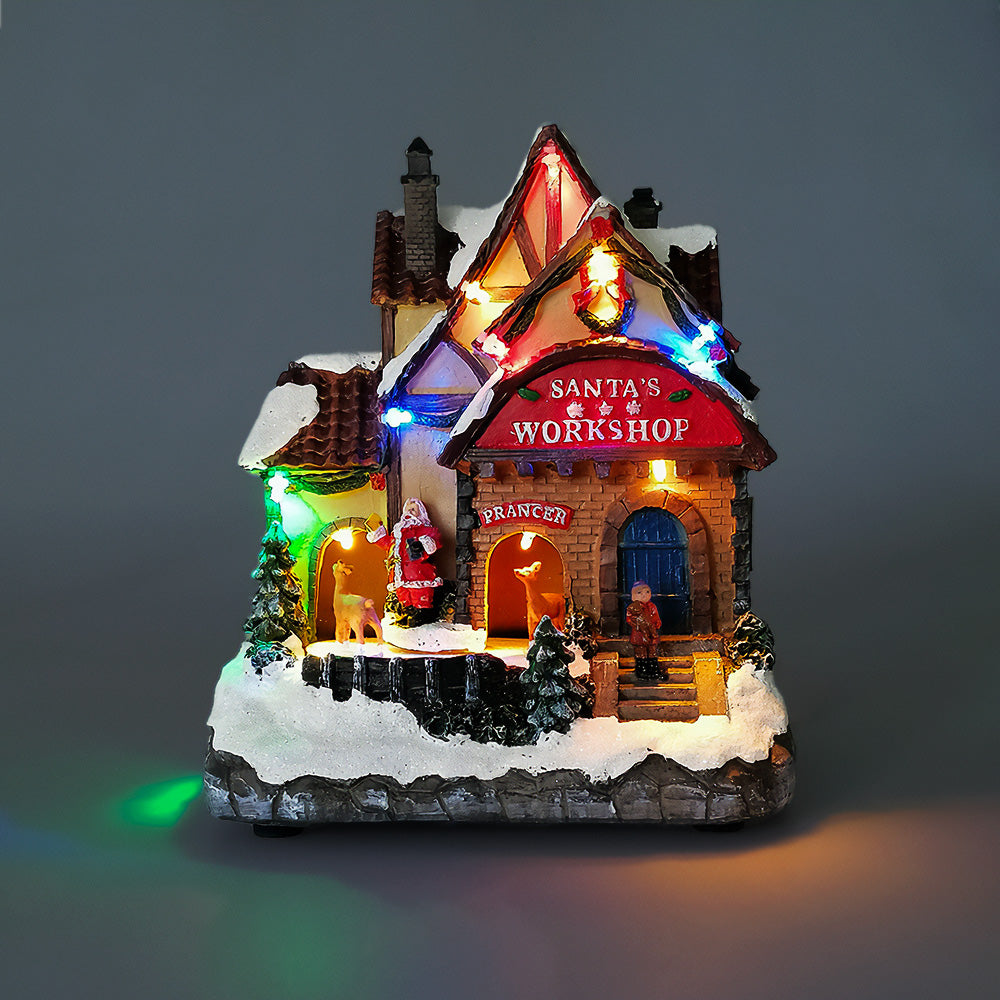 Santas Workshop - Light up Diorama