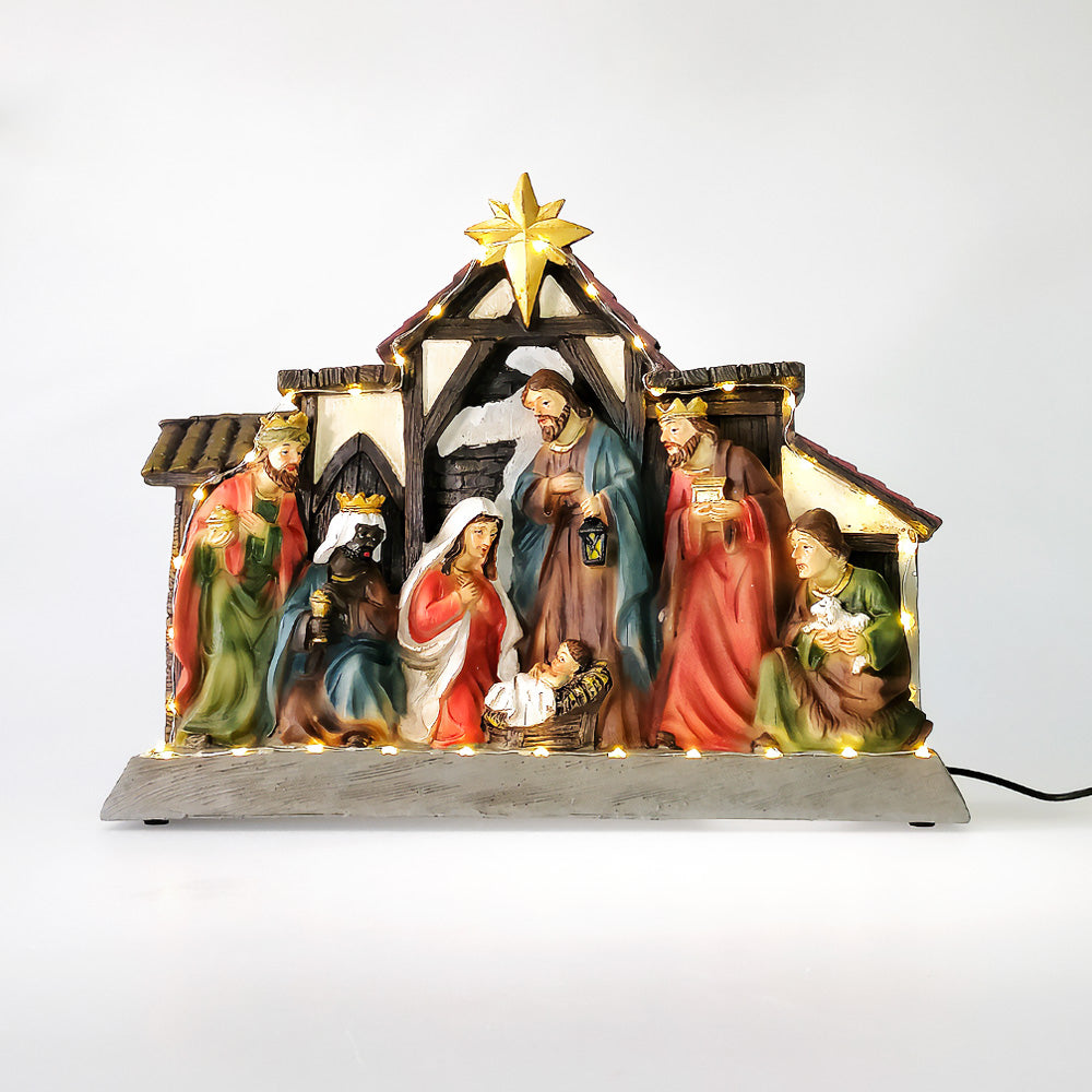 Nativity Diorama - WIth USB Lights