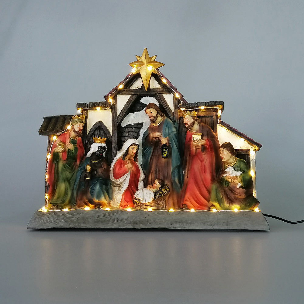 Nativity Diorama - WIth USB Lights