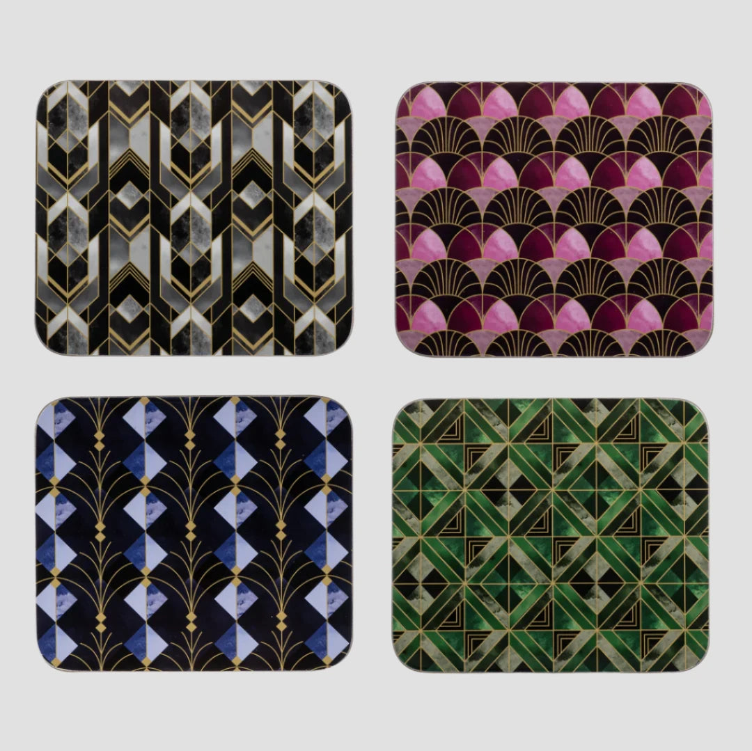 Decadence 4pk Coasters Set