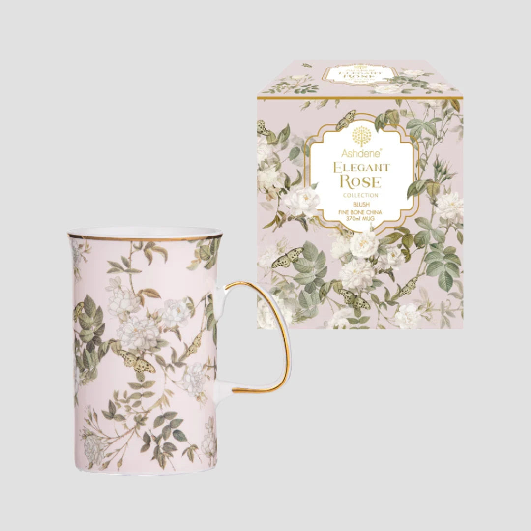 Ashdene - Elegant Rose 'Blush' Mug