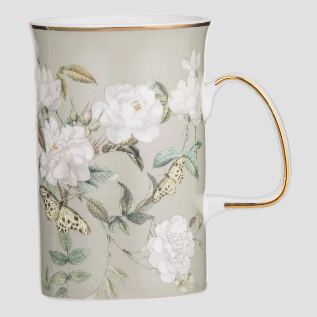 Ashdene - Elegant Rose 'Green' Mug