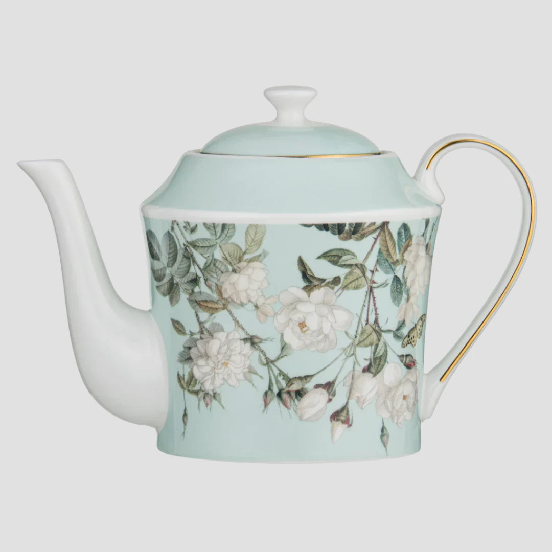 Ashdene - Elegant Rose 'Mint' Teapot