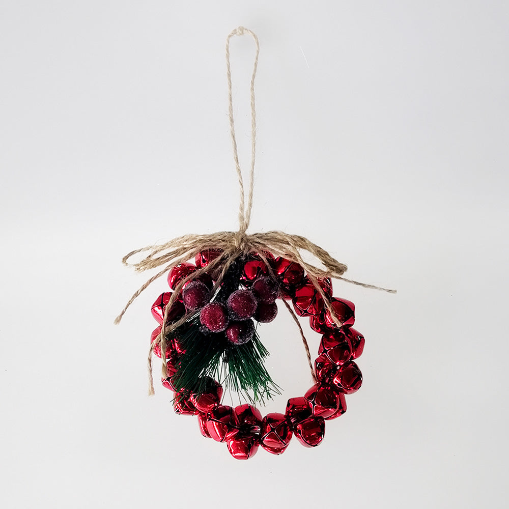 Christmas Bells - Hanging Decor - Red