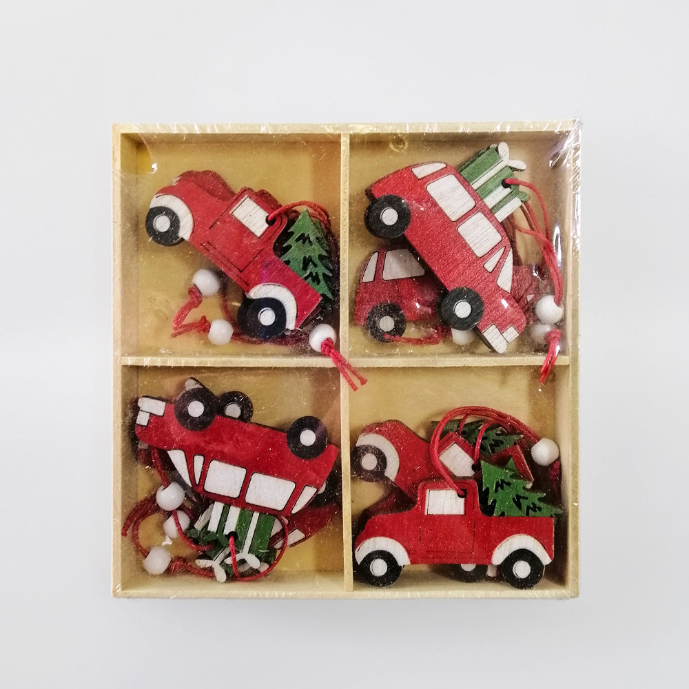 Christmas Car' Decor Set