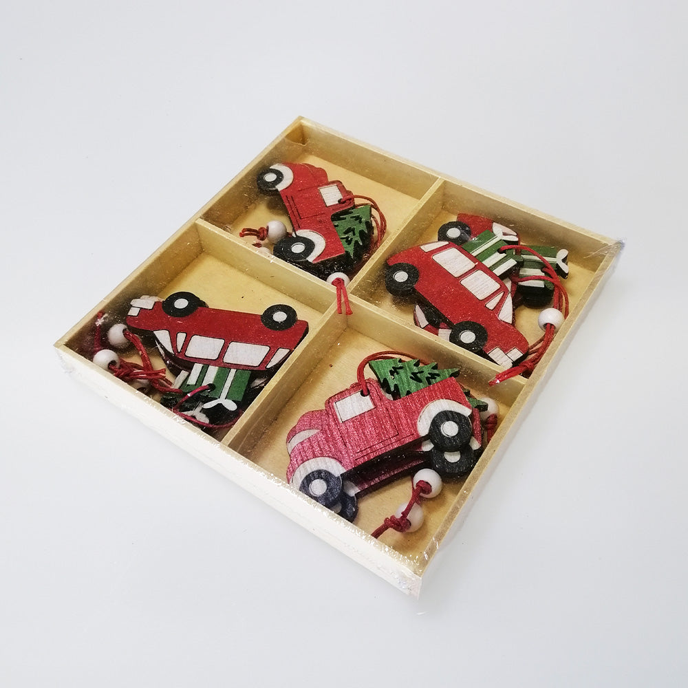 Christmas Car' Decor Set