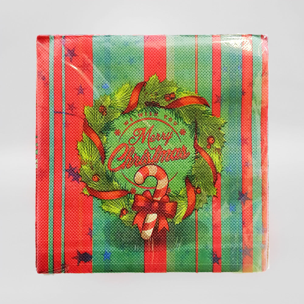 'Wreath' Xmas Napkins - 20