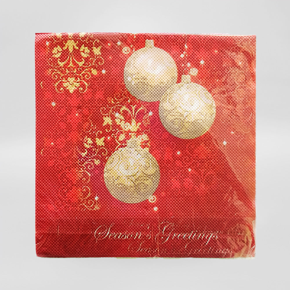 'Baubles' Xmas Napkins - 20