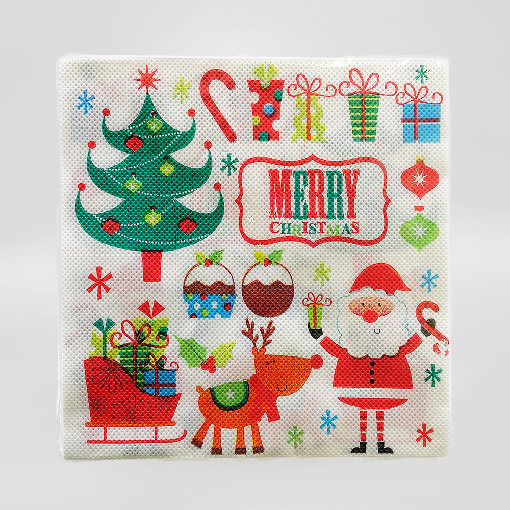 'Toon Santa' Xmas Napkins - 20