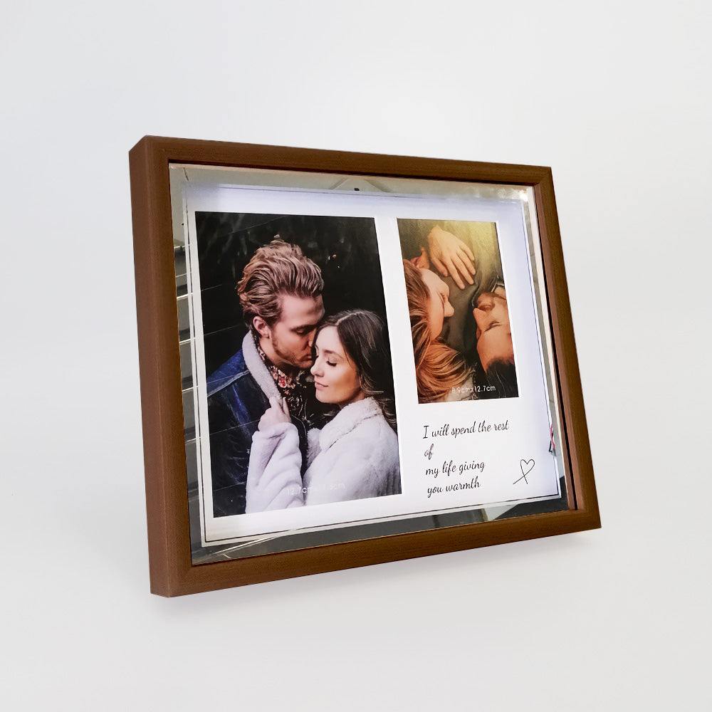 LED Wooden Wedding Frames