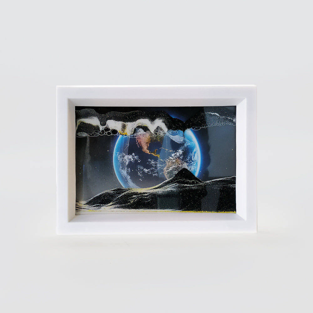 Sand Pictures - 'Earth' W/ Mirror