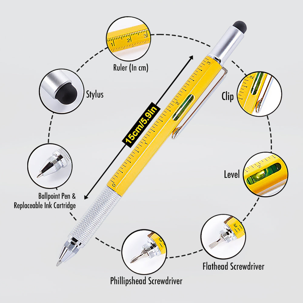 6-in-1 Pen Tool - 'No.1 Grandpa'