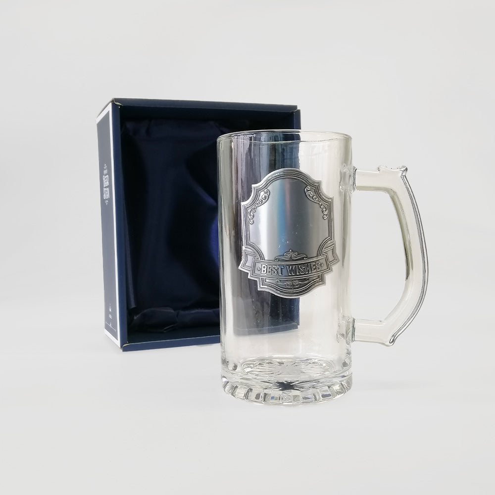 Blank Badged Birthday Stein