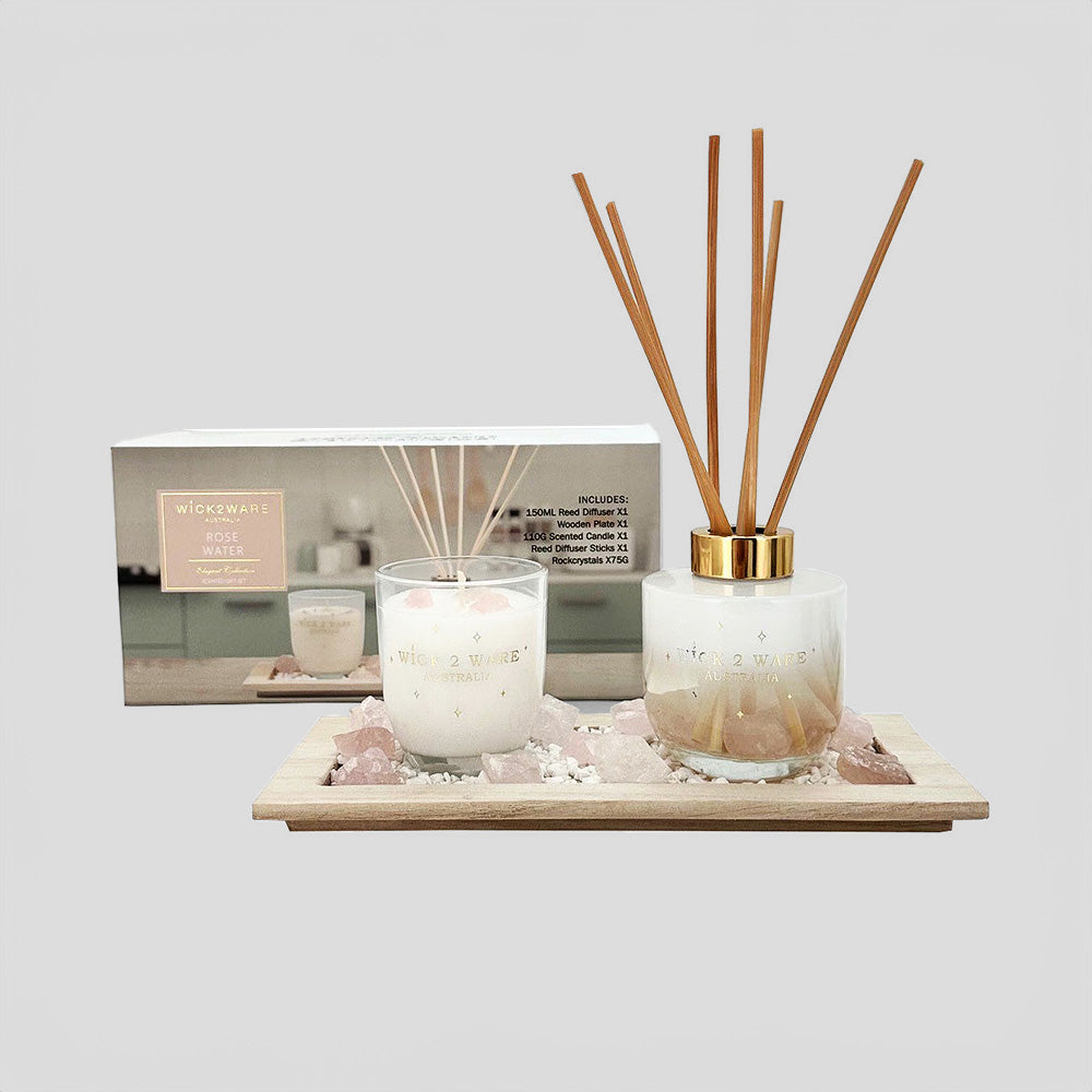 Wick2Ware - Reed Diffusers & Candle Set