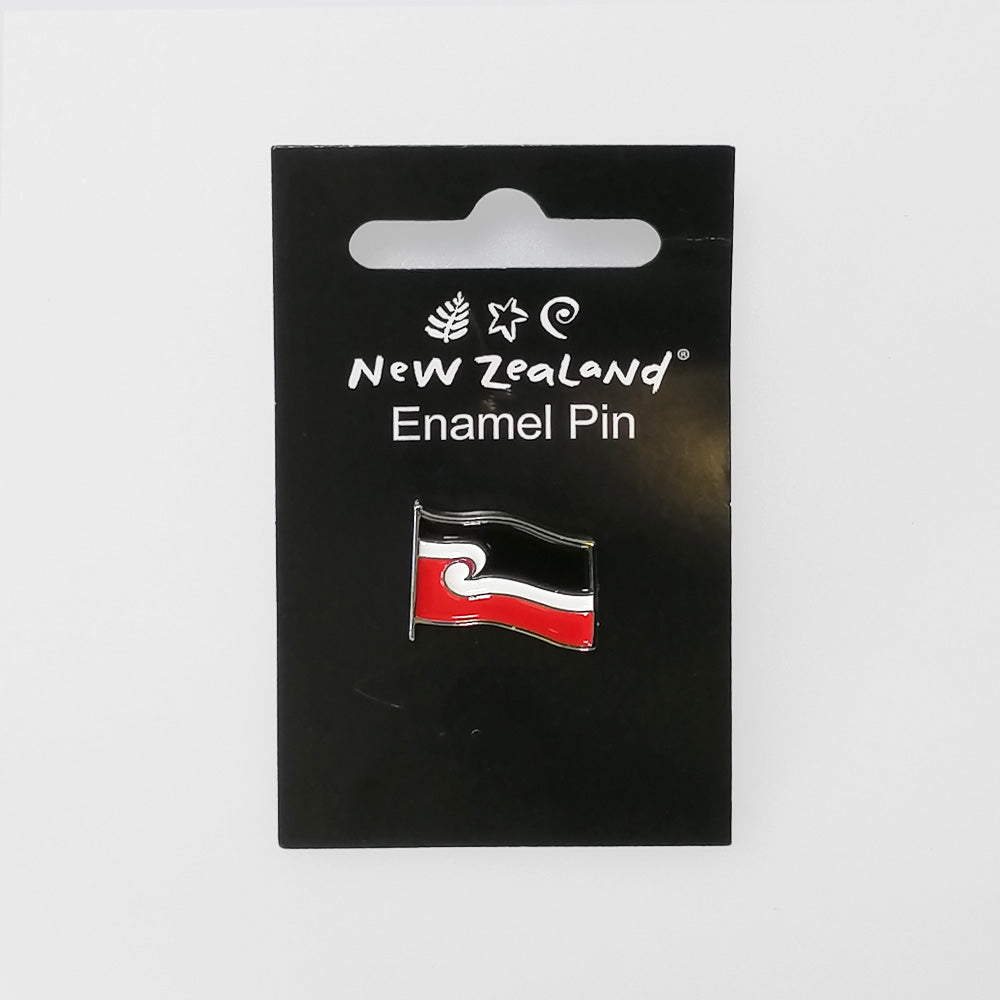 Maori Flag - Enamel Pin