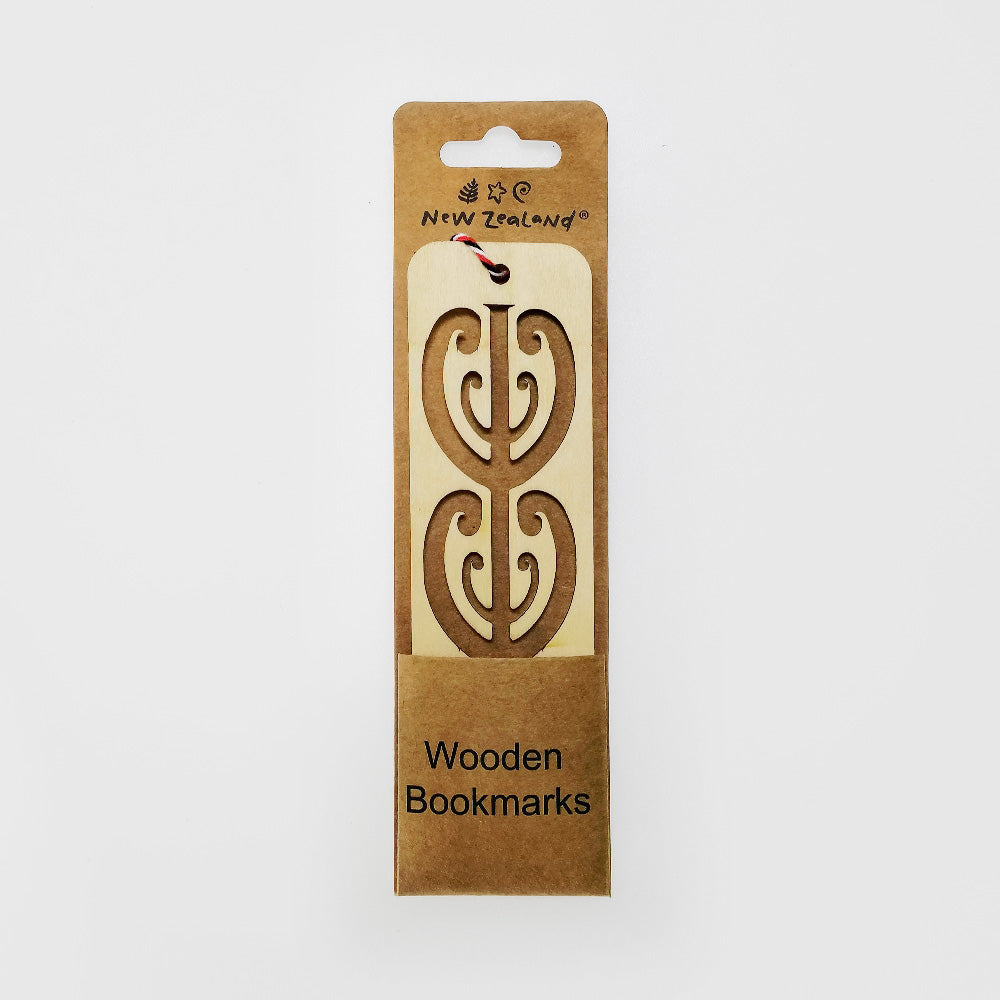 Wooden 'Mangopare' Bookmark