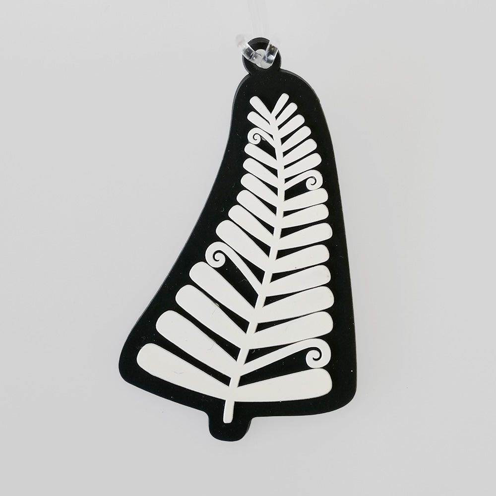 Silver Fern Luggage Bag Tag