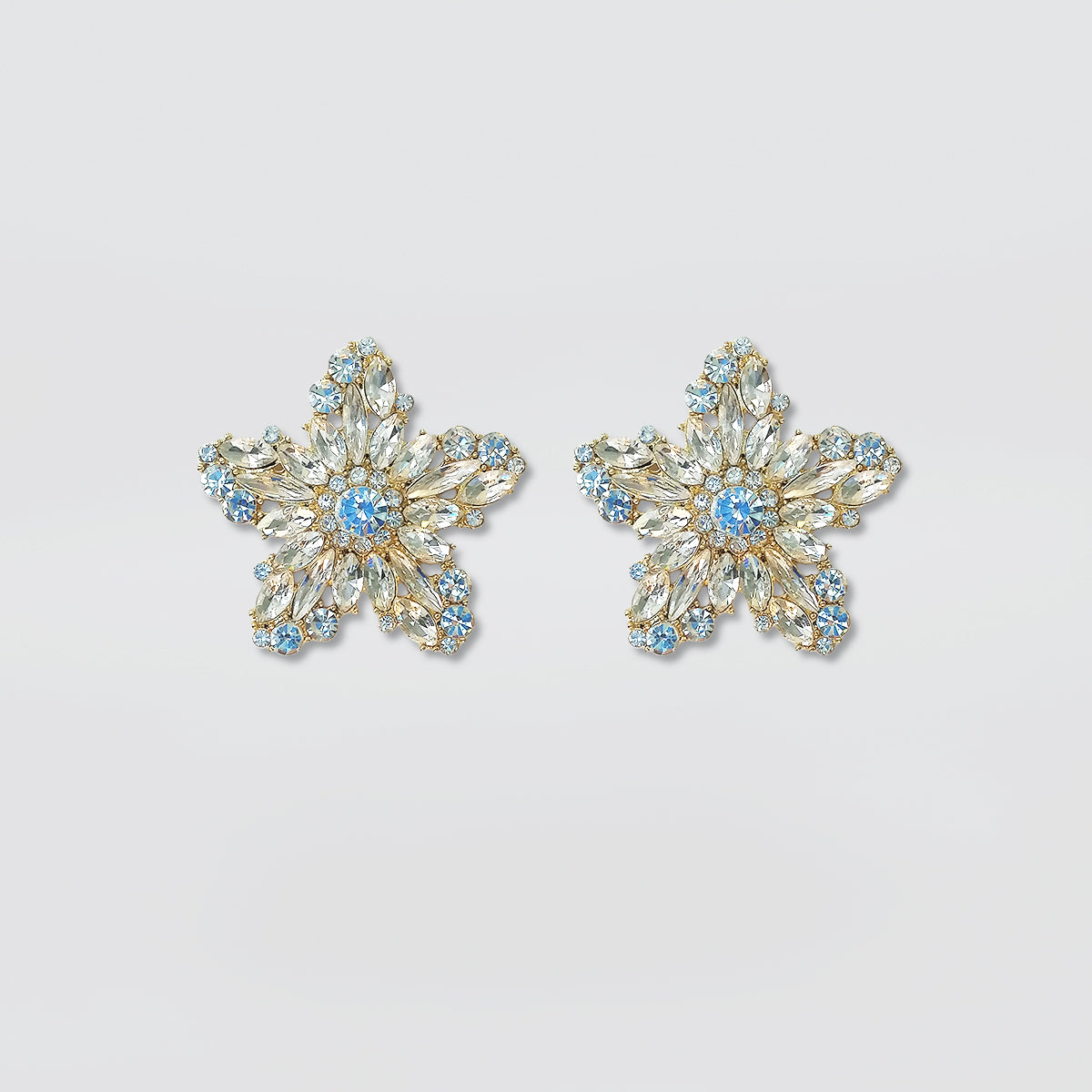 Bedazzel 'Crystal Petal' Earrings