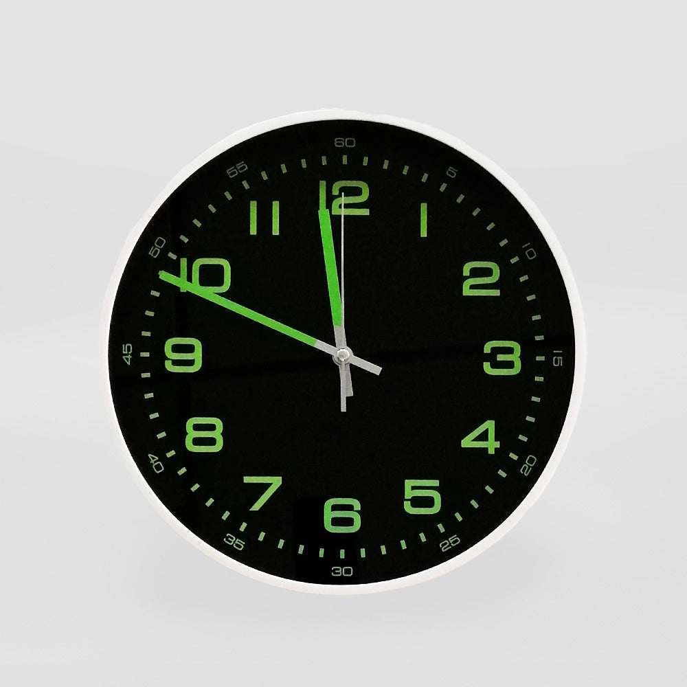 Glow In The Dark Clock - 12in