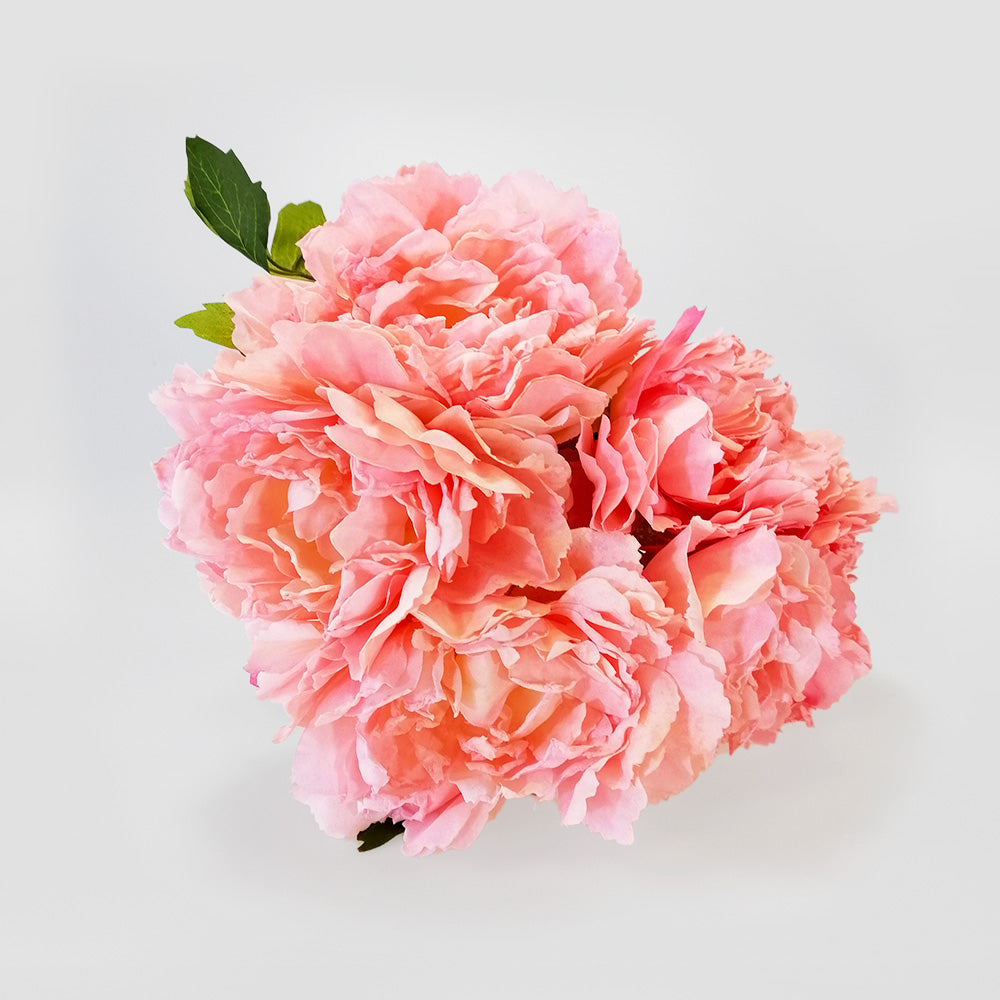 Peony Bunch Soft Pink - 28cm