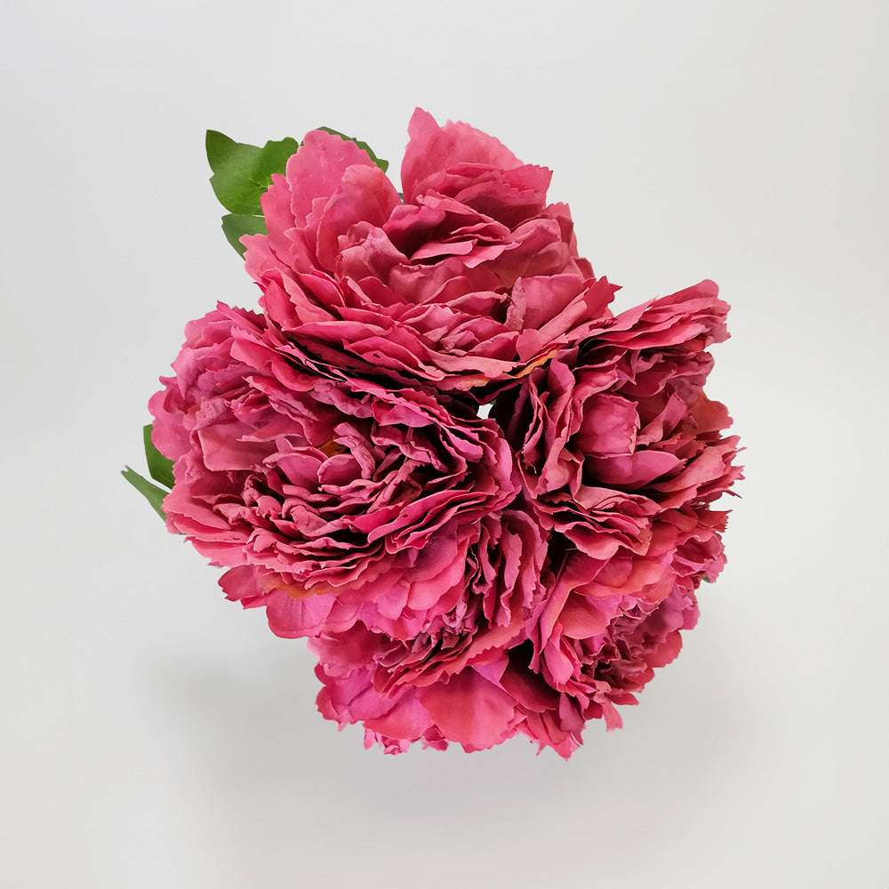 Peony Bunch Pink - 28cm