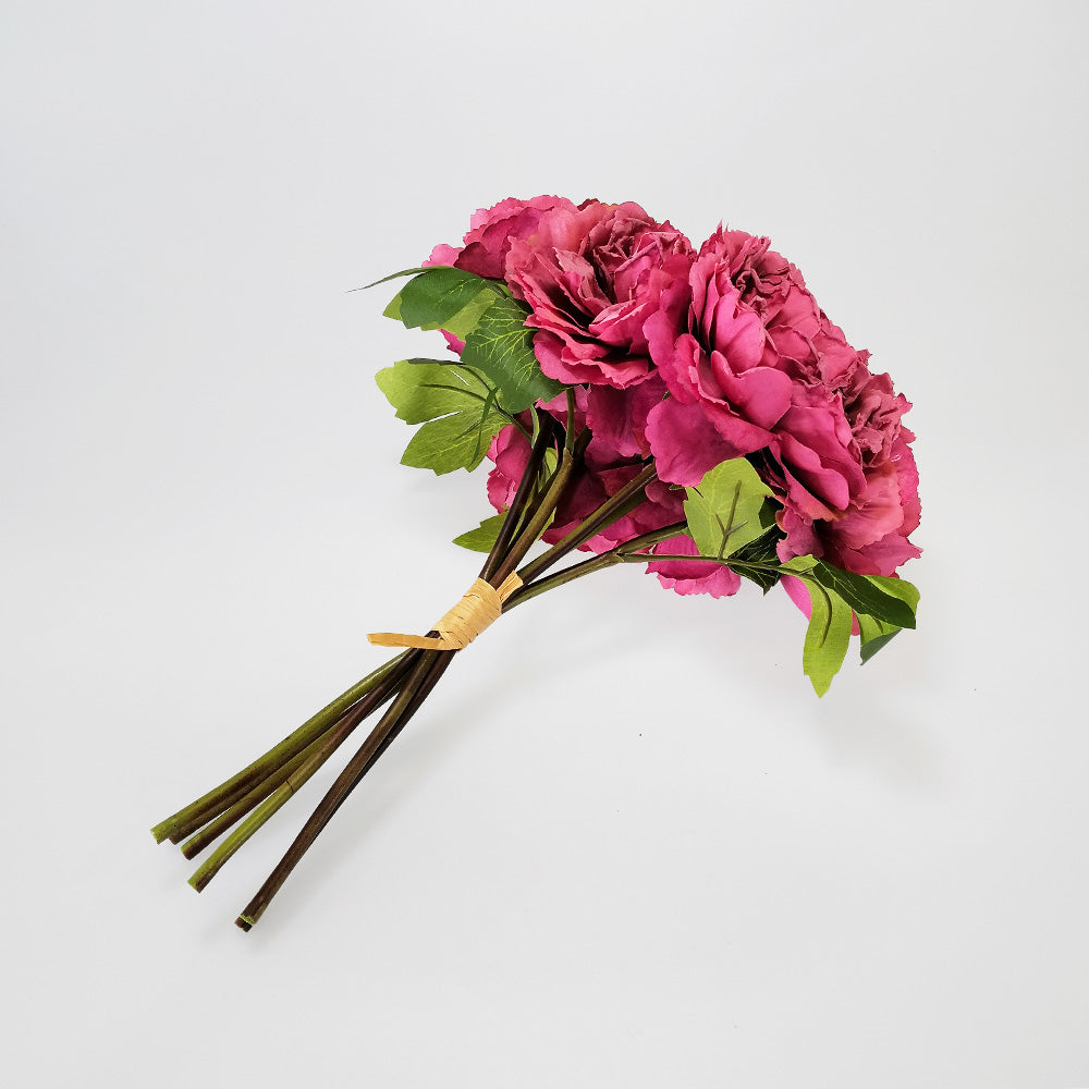 Peony Bunch Pink - 28cm