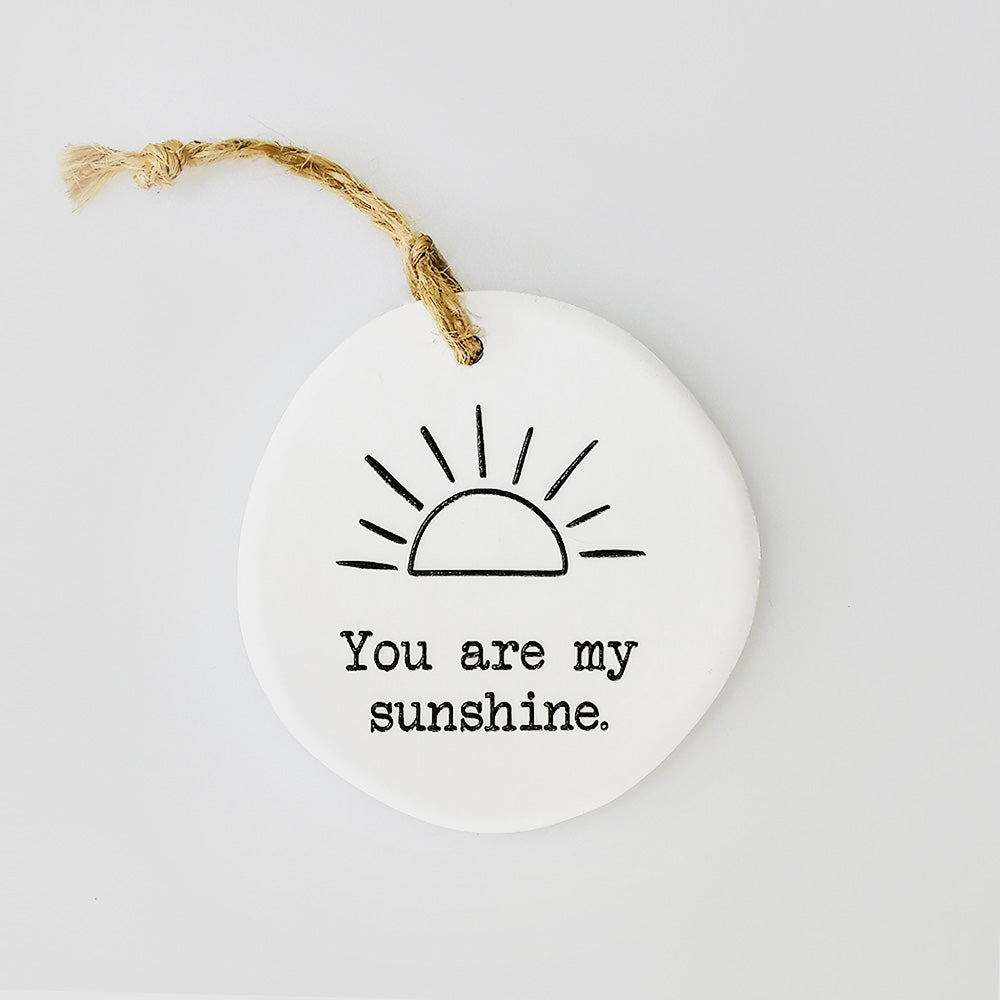 You Are My Sunshine' Keepsake