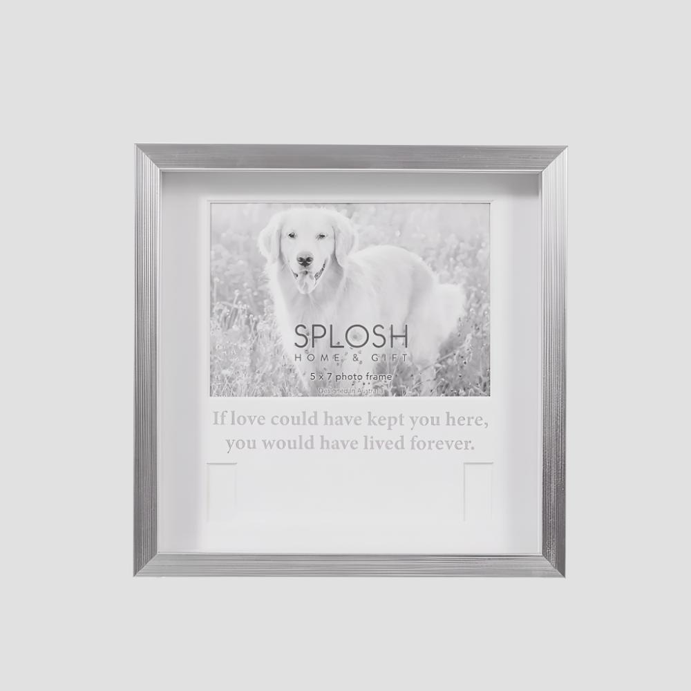 Pet Collar - Loving Memories' Silver Frame