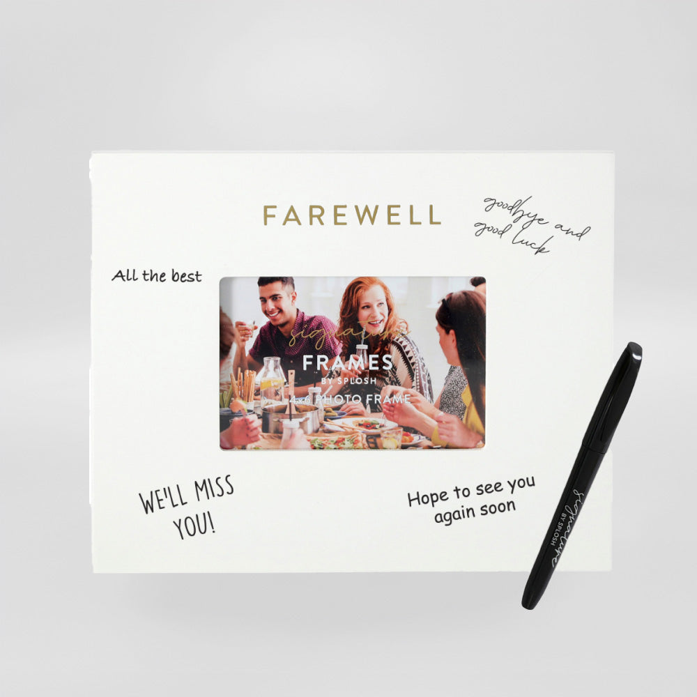 Farewell' Signature Frame