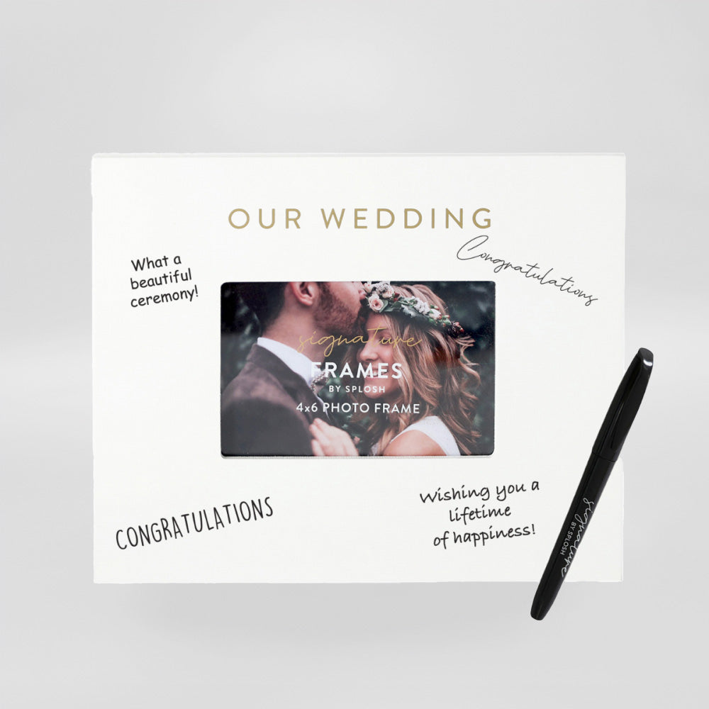 Wedding' Signature Frame