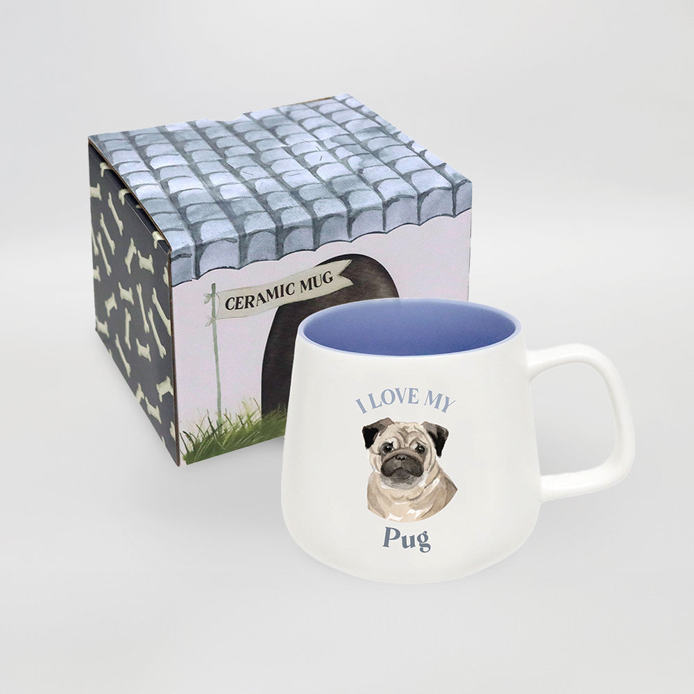 I Love My Pug' Mug