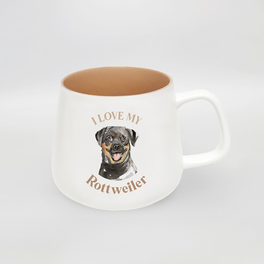 I Love My Rottweiler' Mug