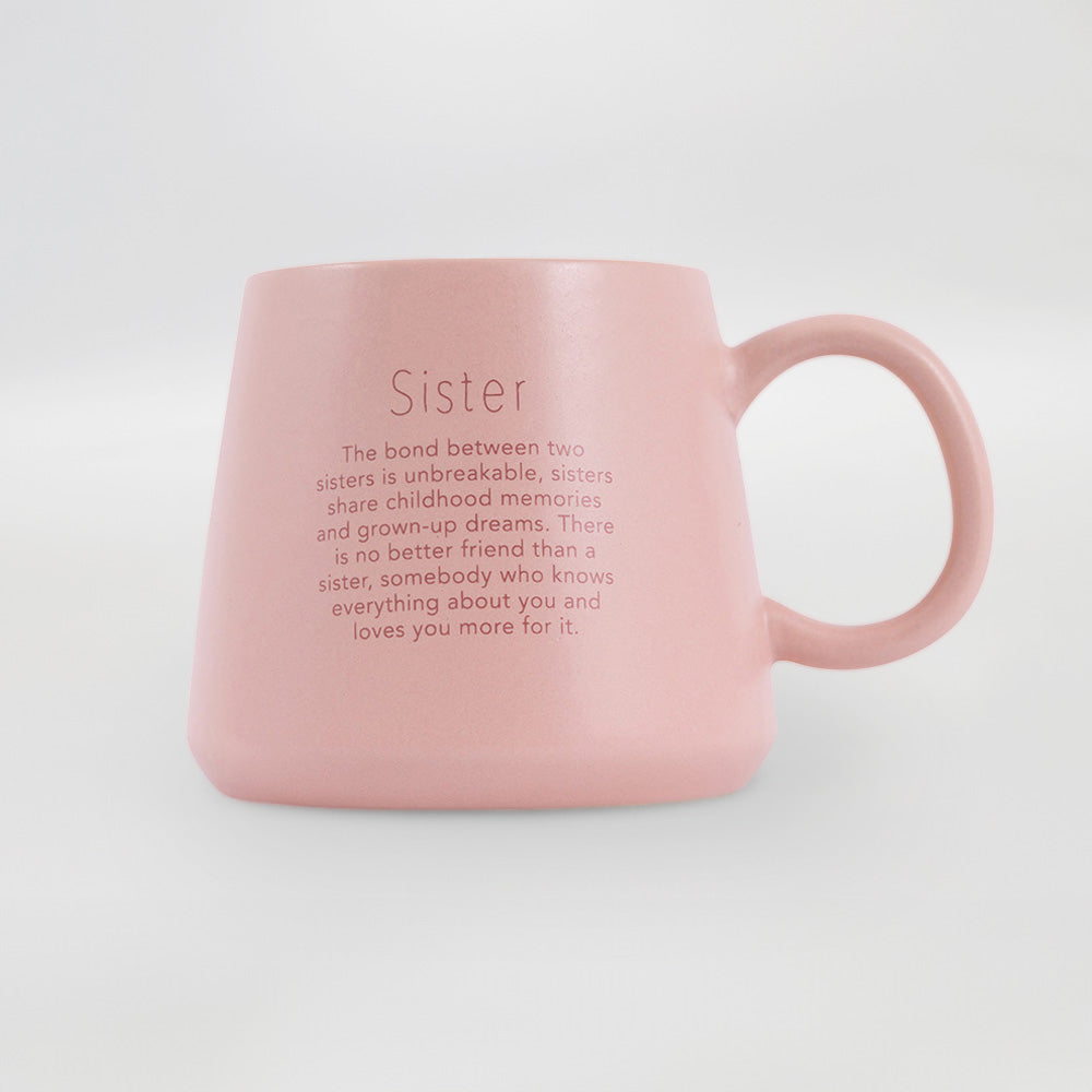 'Sister' Heartfelt Mug