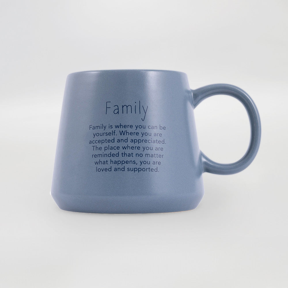 'Family' Heartfelt Mug