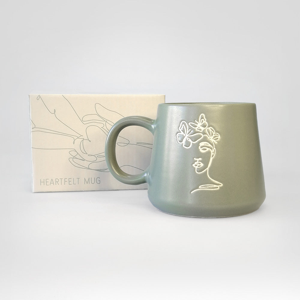 Mindfulness' Heartfelt Mug