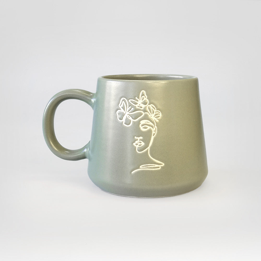 'Mindfulness' Heartfelt Mug