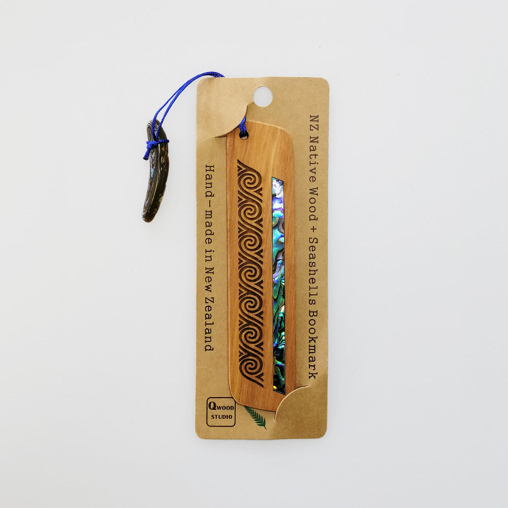 Koru' Native Wood Bookmark