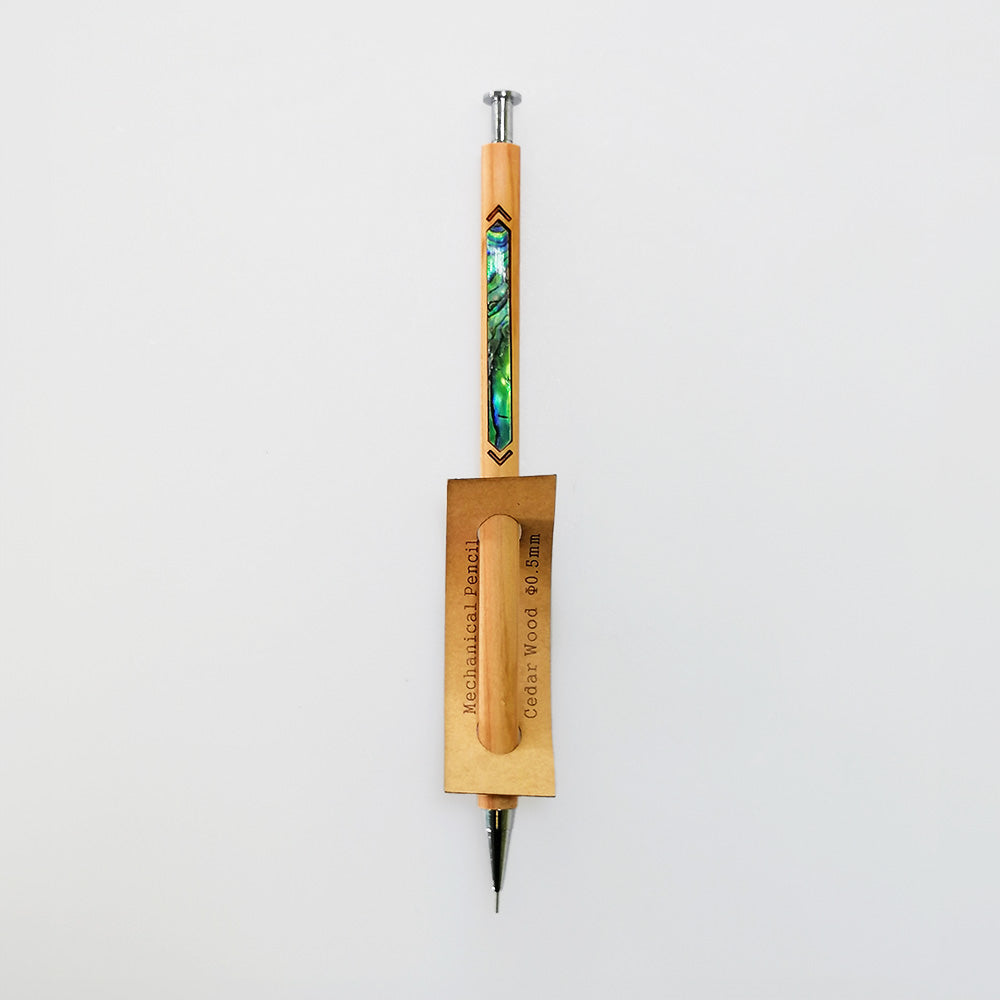 Wood & Paua NZ Mechanical Pencil