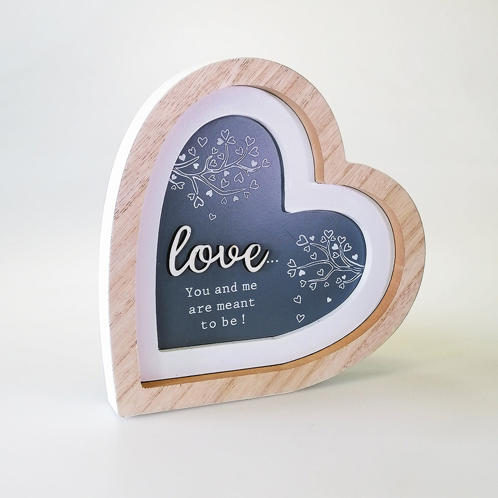 Love' Heart Plaque