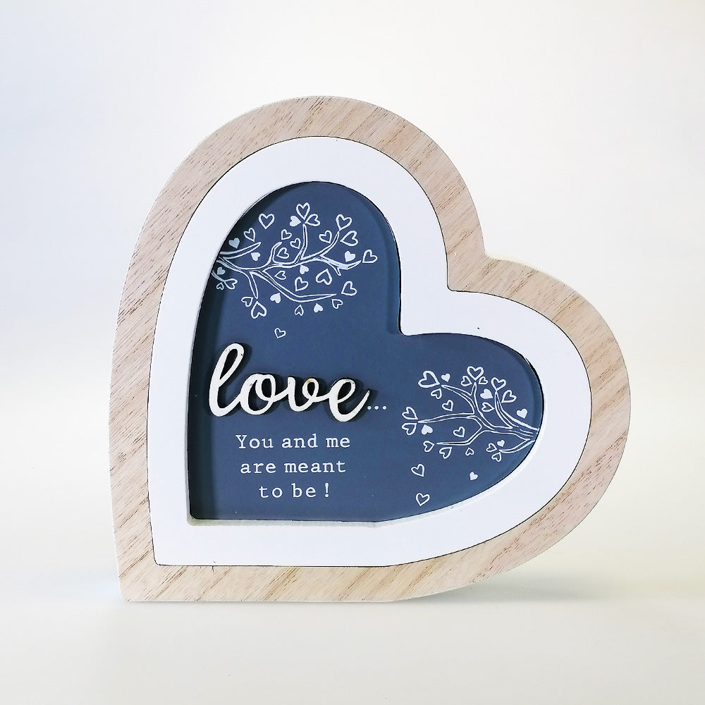 Love' Heart Plaque