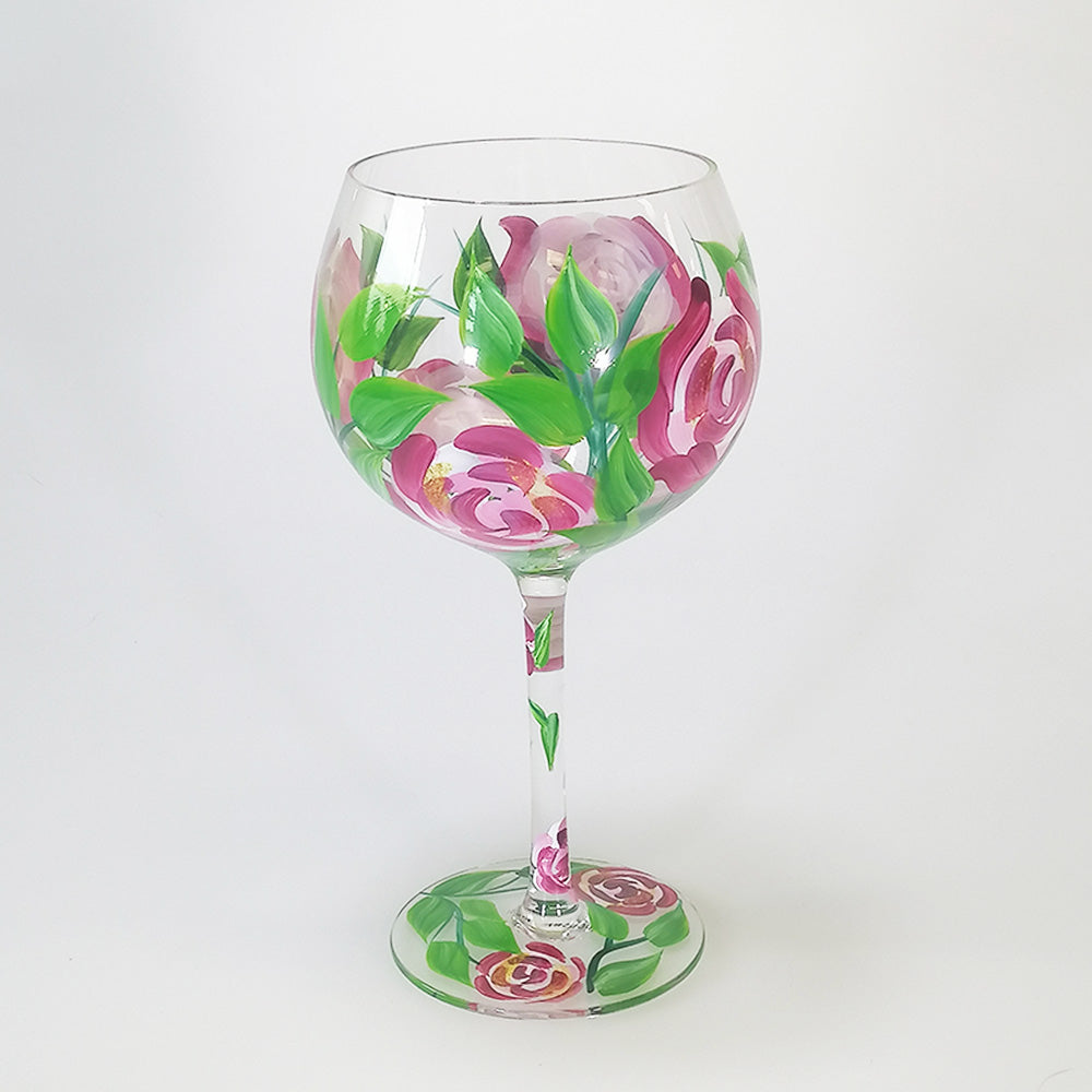 'Roses' Gin Glass