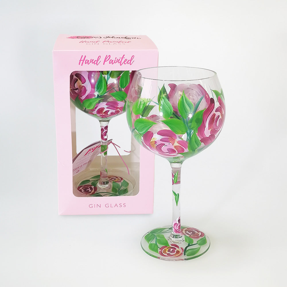 'Roses' Gin Glass