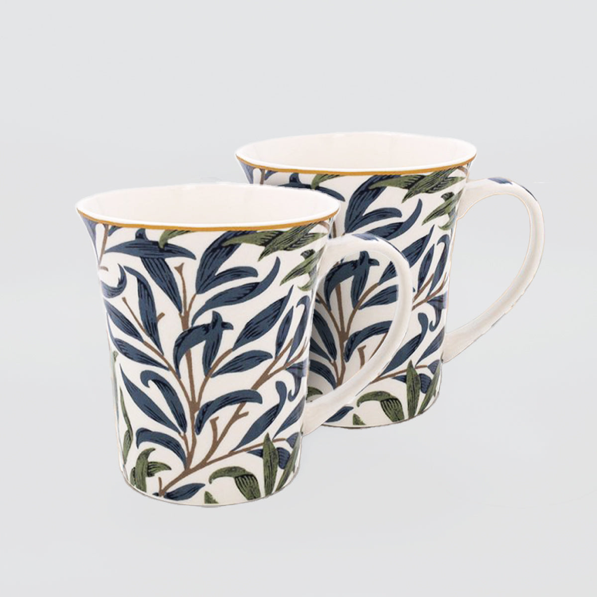 Willow Bough Mugs - Set/2