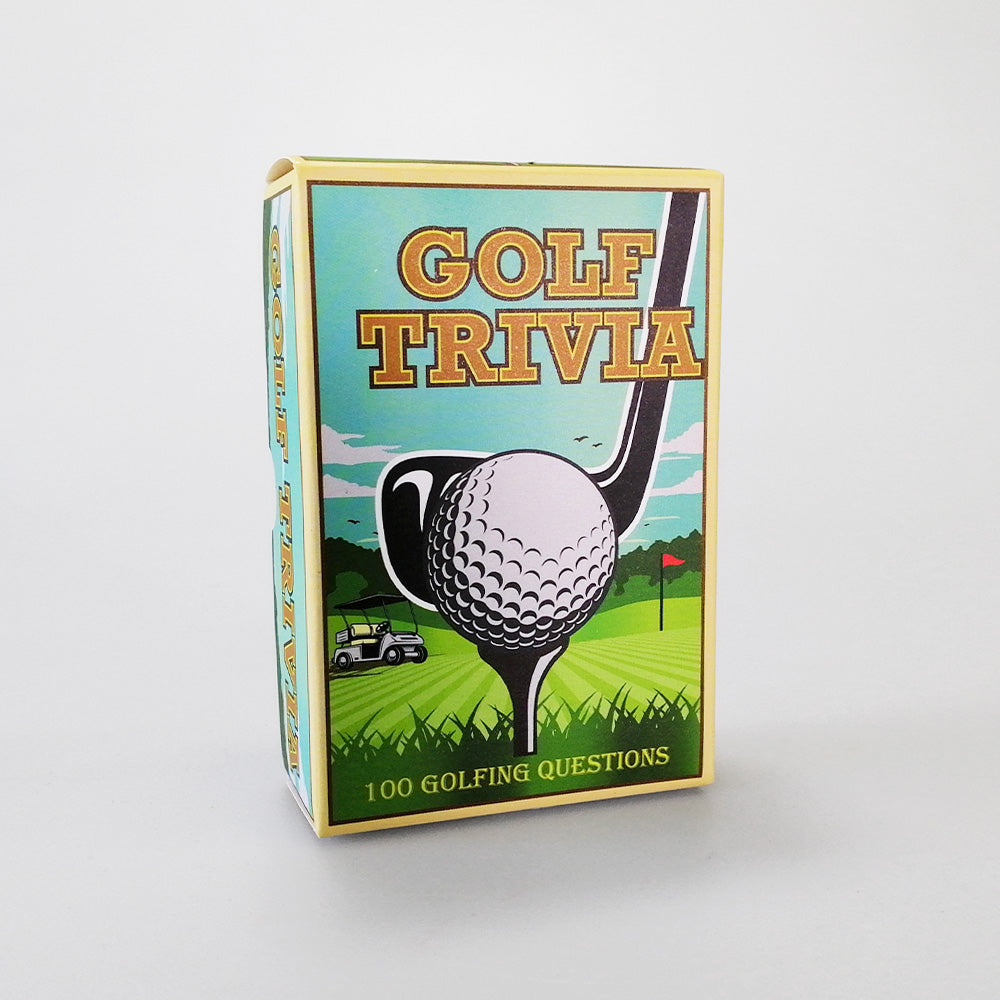 Golf Trivia Cards